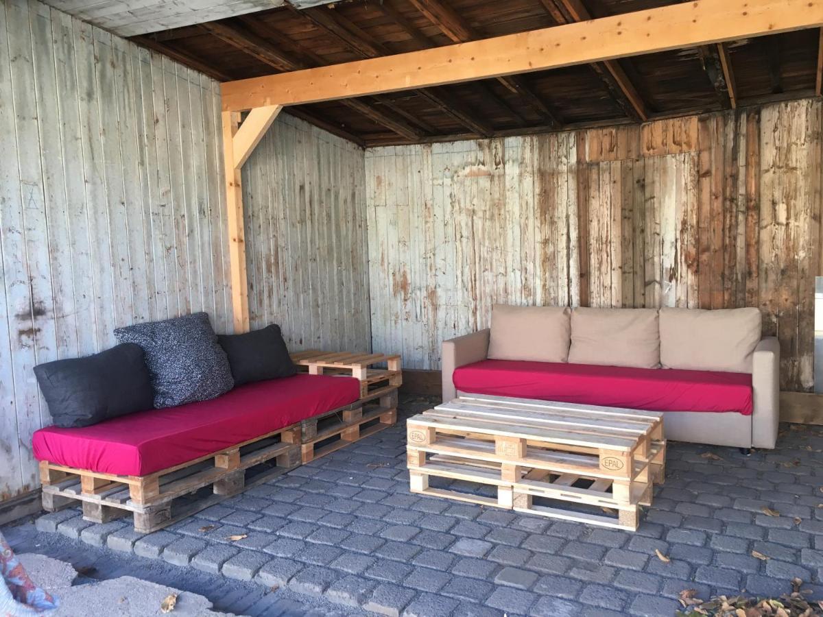 Die Senfbude - Klein Aber Fein - Wunderschoenes Studio-Apartment Mit Terrasse Und Stellplatz Leipzig Ngoại thất bức ảnh
