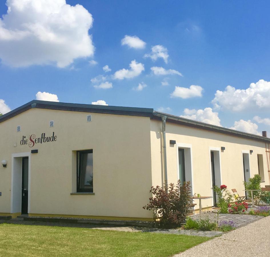 Die Senfbude - Klein Aber Fein - Wunderschoenes Studio-Apartment Mit Terrasse Und Stellplatz Leipzig Ngoại thất bức ảnh